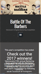 Mobile Screenshot of battleofthebarbersvancouver.com